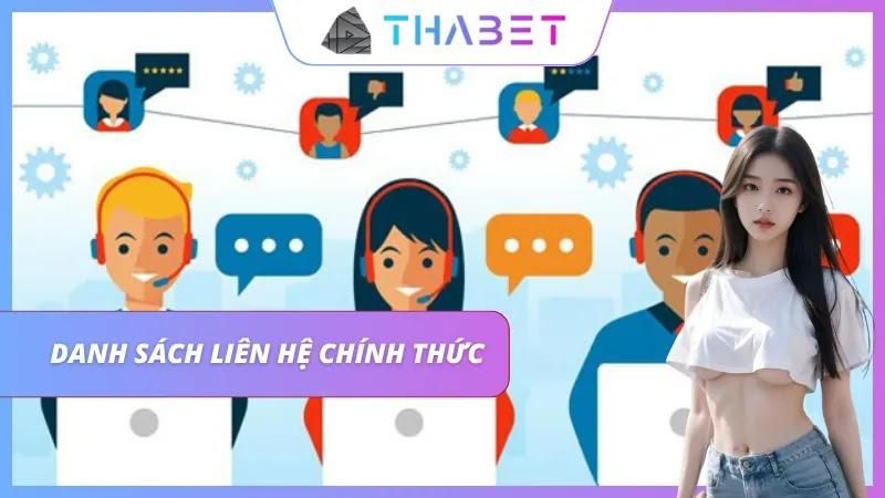 Các kênh liên hệ chính thức hiện có tại đây